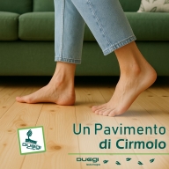 Pavimenti in Cirmolo: Vantaggi
