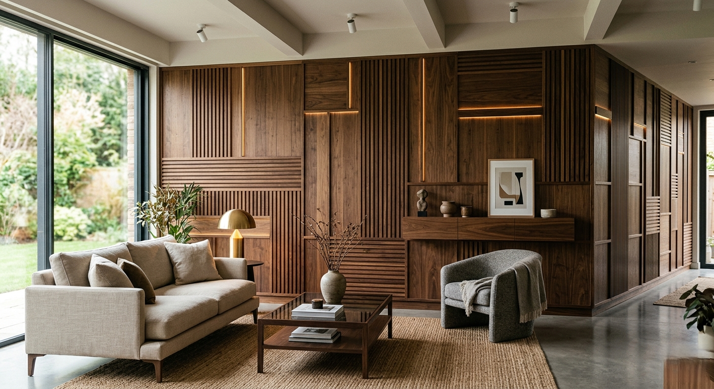 Boiserie moderne in legno massello: come trasformare le pareti in elementi di design